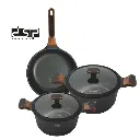 DSP CA009-S02 5 Pcs Nonstick Multi-Cookware Set With 2 Lids 