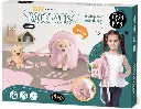 Cute Pink Brown Bear Backpack Toy