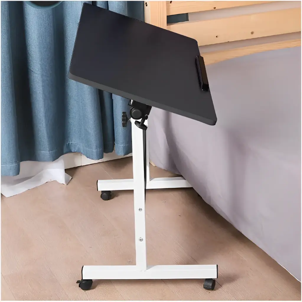 Foldable Office Desk with Wheels 