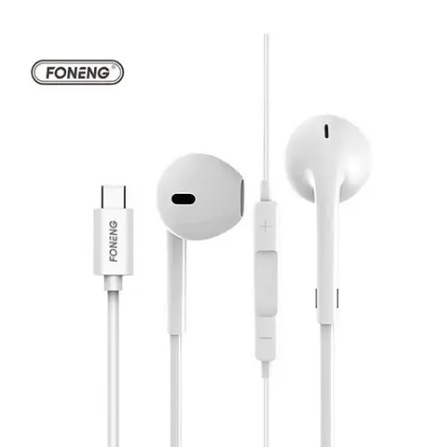 Foneng T15 Stereo Earphone Type-C