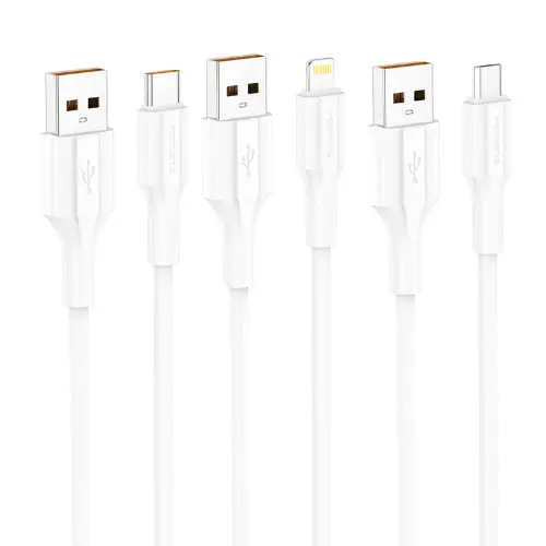 Foneng XS01 1M Cable (60W / 27W / 3A / 2.4A / 2.1A)