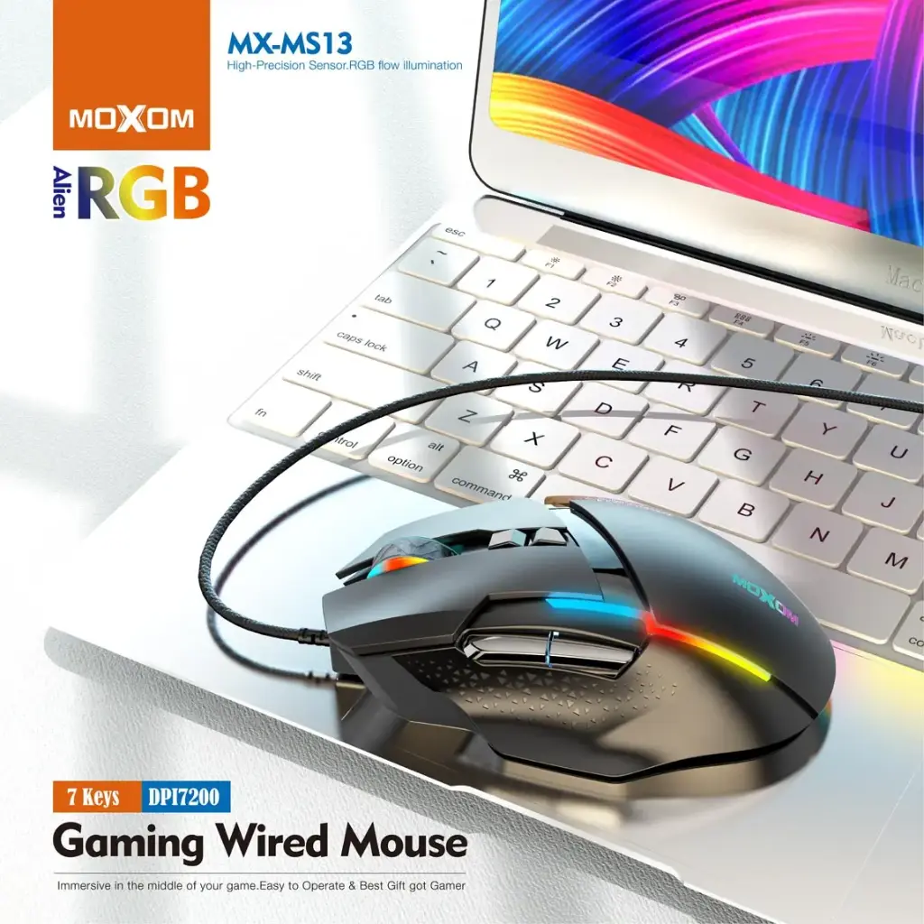 MOXOM Gaming Wired Mouse MX-MS13