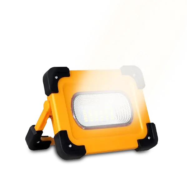 Portable LED Work Light Rechargeable Solar Work