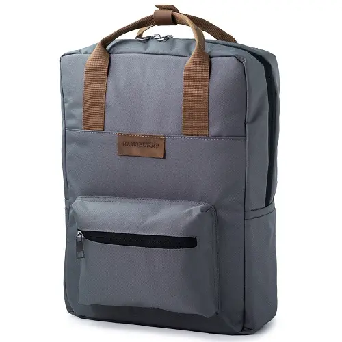 Rasburry Unisex Waterproof Fabric 15.6″ Backpack 