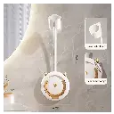 Self Adhesive Hands Free Wall Mounted Hair Dryer Stand Holder for Wall