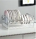 Stainless Steel Dish Drying Rack - 41x17x27 CM 