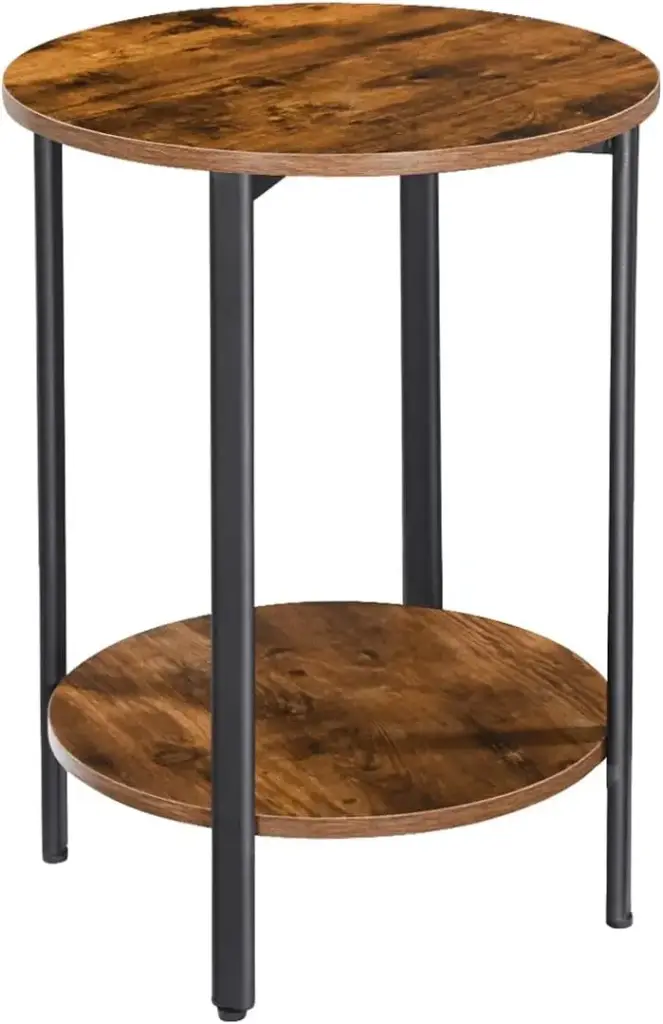 Tier Round End Table