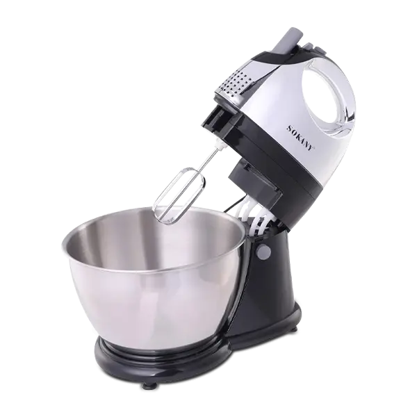 Hand Mixer with Bowl, 500 Watts, 4 Liters
