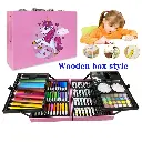 Wooden Coloring Pencils for Children 145pcs