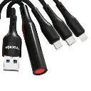 Yookie 4in1 CB35 Multi-Function Cigarette Lighter Data Cable 