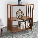 Antique Bamboo Display Shelf