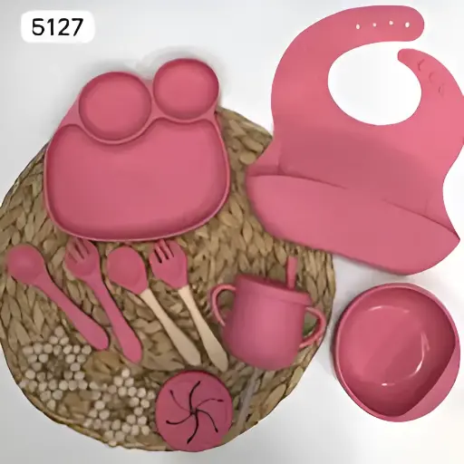 Baby Silicon Tableware Set 