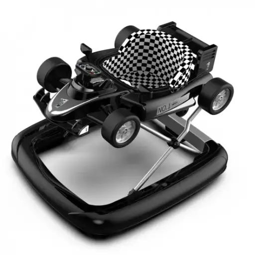 Baby Walker 2in1 Formula 1 Black 