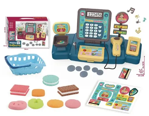 Cash Register Play Set For Kids 