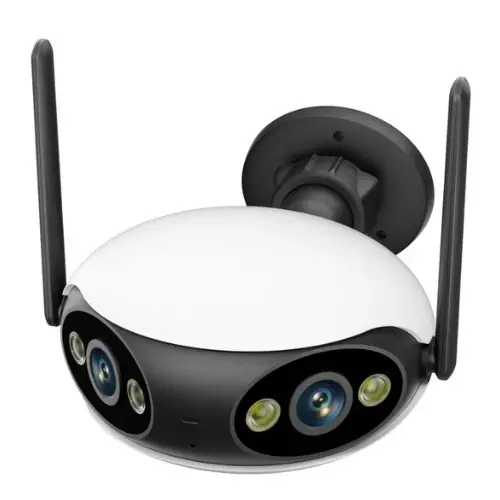 Dual Lens Security Camera WX400-F2BW