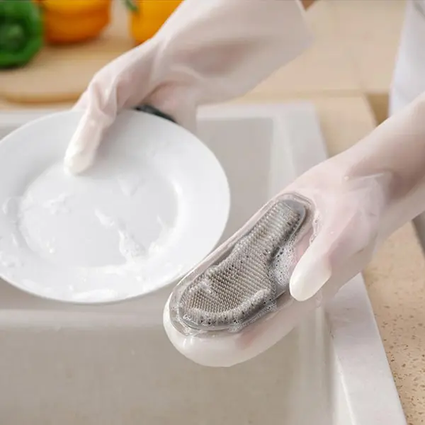 Durable Magic Brush Universal Cleaning Gloves