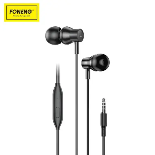 FONENG T58 HEAVY BASS earphone in-ear design