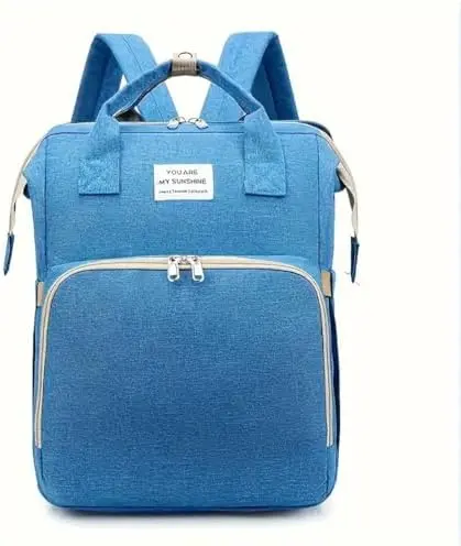 Foldable Baby Diaper Bag (Jeans)