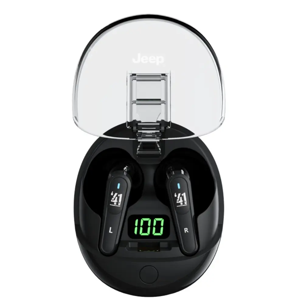 Jeep EW009 TWS True Bluetooth Wireless Earphones Stereo