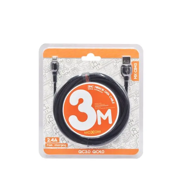 MOXOM Data Cable MX-CB43 2.4A 3M 
