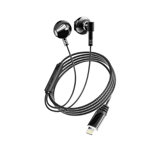 MOXOM Earphone Lightning Connector MX-WL63 (Black)