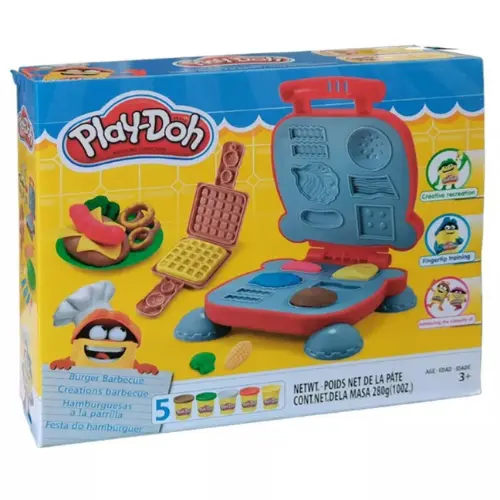 Play-Doh Burger Waffle Clay Dough Play Toy