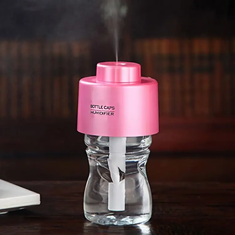 Portable USB Air Humidifier with Bottle Cap