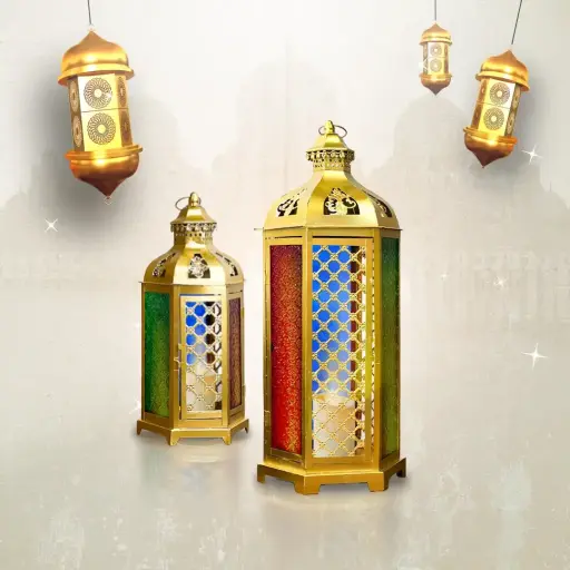 Ramadan Lantern Set of 2Pcs 1-1