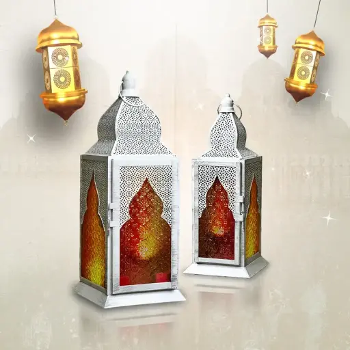 Ramadan Lantern Set of 2Pcs 1-4