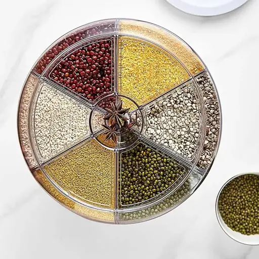 Rotatable Multi-Grain Cans 