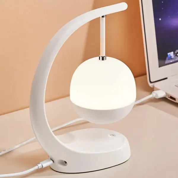 Round Ball Music Light Speaker USB Rechargeable Battery Operated Cute Flying Bird LED Music Night Lamp Light
