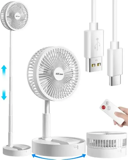 Telescopic Folding Fan 
