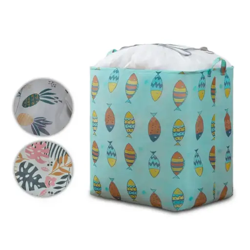 Toy Shirt Storage basket cotton and linen cloth