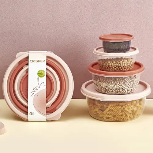 Tupperware Plastic 3Pcs  