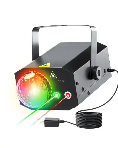 USB Mini Colorful Night Light Led Disco Ball 
