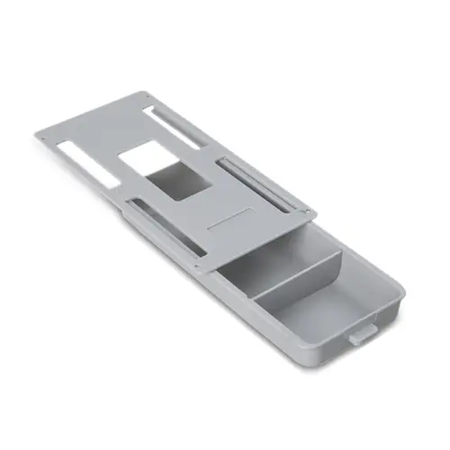 Under Table Drawer Organizer Box Expandable Self-adhesive Pencil Cosmetic Tray Hidden Drawer Organizer