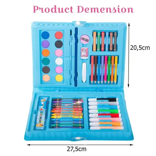 Wooden Coloring Pencils for Children 68pcs