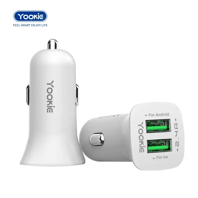 Yookie Dual USB Car Charger PC6 2.4A