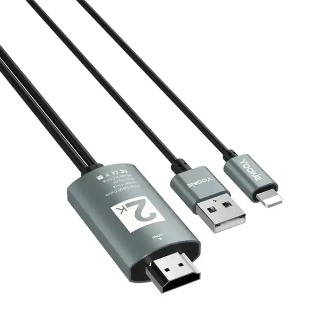 Yookie iPhone to HDMI Data Cable YA13