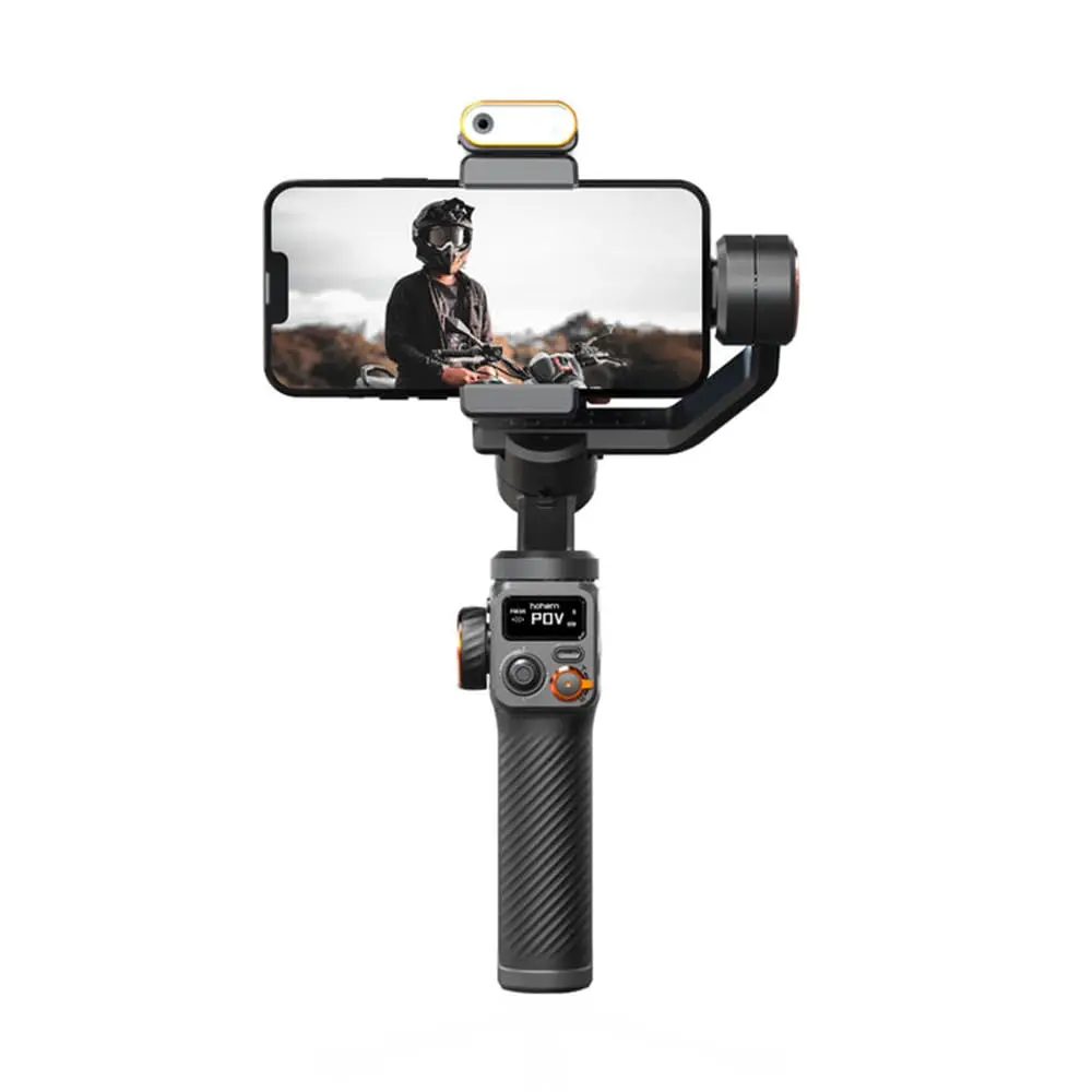 hohem iSteady M kit 3-Axis Smartphone Stabilizer with Fill Light & Al Vision Sensor 