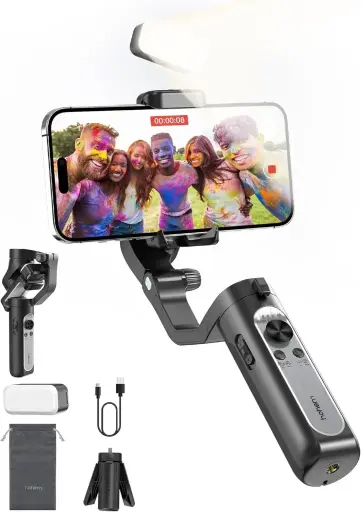 hohem iSteady XE Kit 3-Axis Smart Stabilizer with a Magnetic Fill Light 
