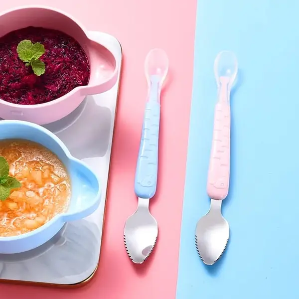 Multifunctional Baby Spoon Double Head 
