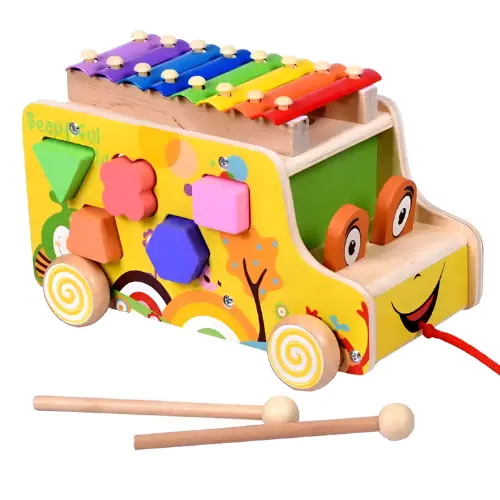 Musical Bus Toy Shape