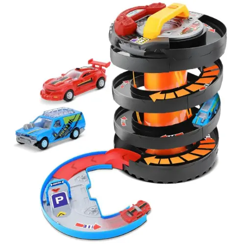 Parking Lot Storage Tires Toy