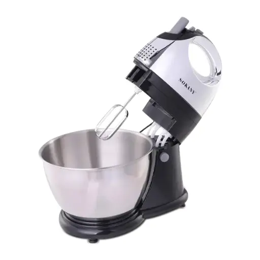 Hand Mixer with Bowl, 500 Watts, 4 Liters