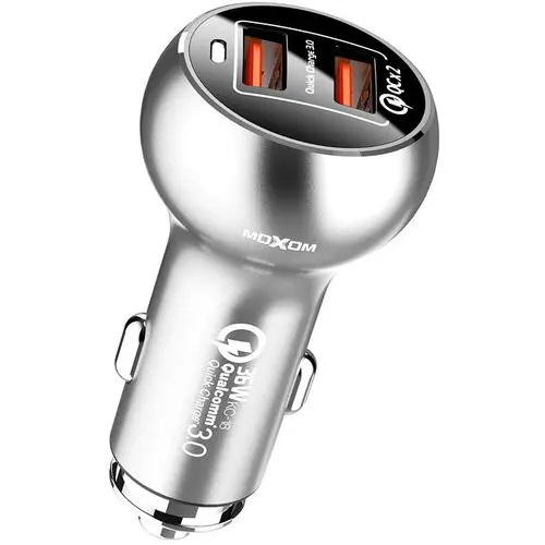  Moxom KC-13 QC3.0 36W car charger,  With Cable