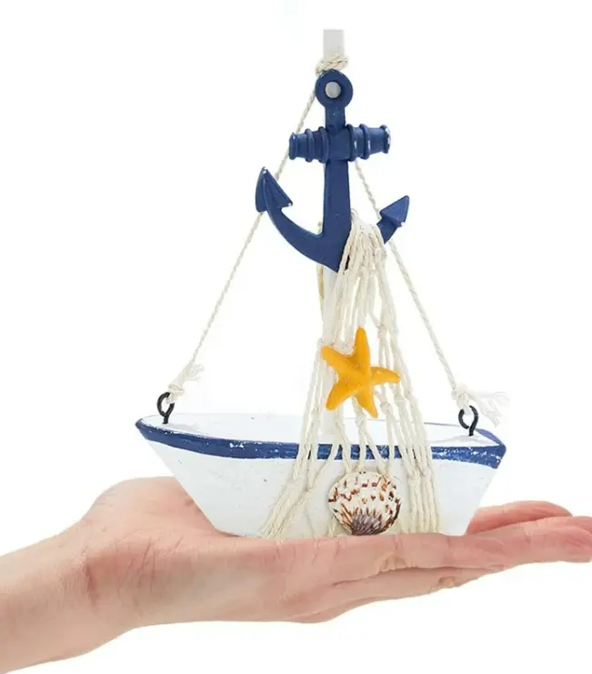 1PCS Anchor & Ship Design Decoration Craft